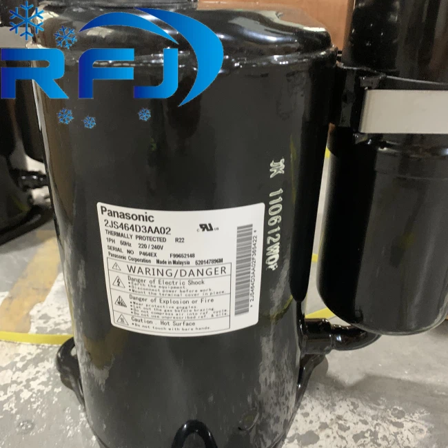Matsushita Rotary Compressors 2JS464D3AA02